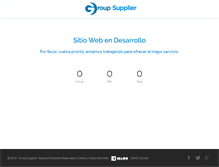 Tablet Screenshot of groupsupplier.com